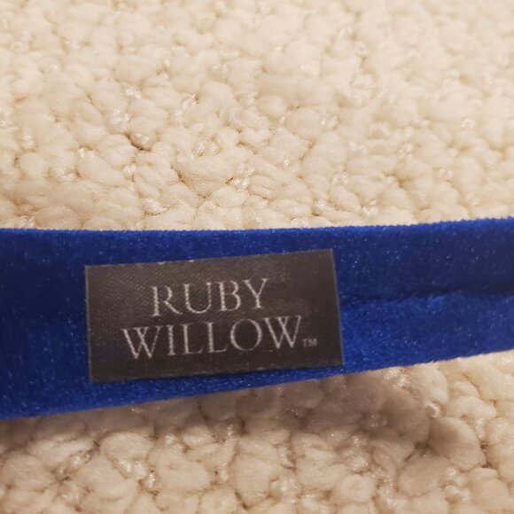 Royal Blue Velvet Oversized Bow Headband main image 6
